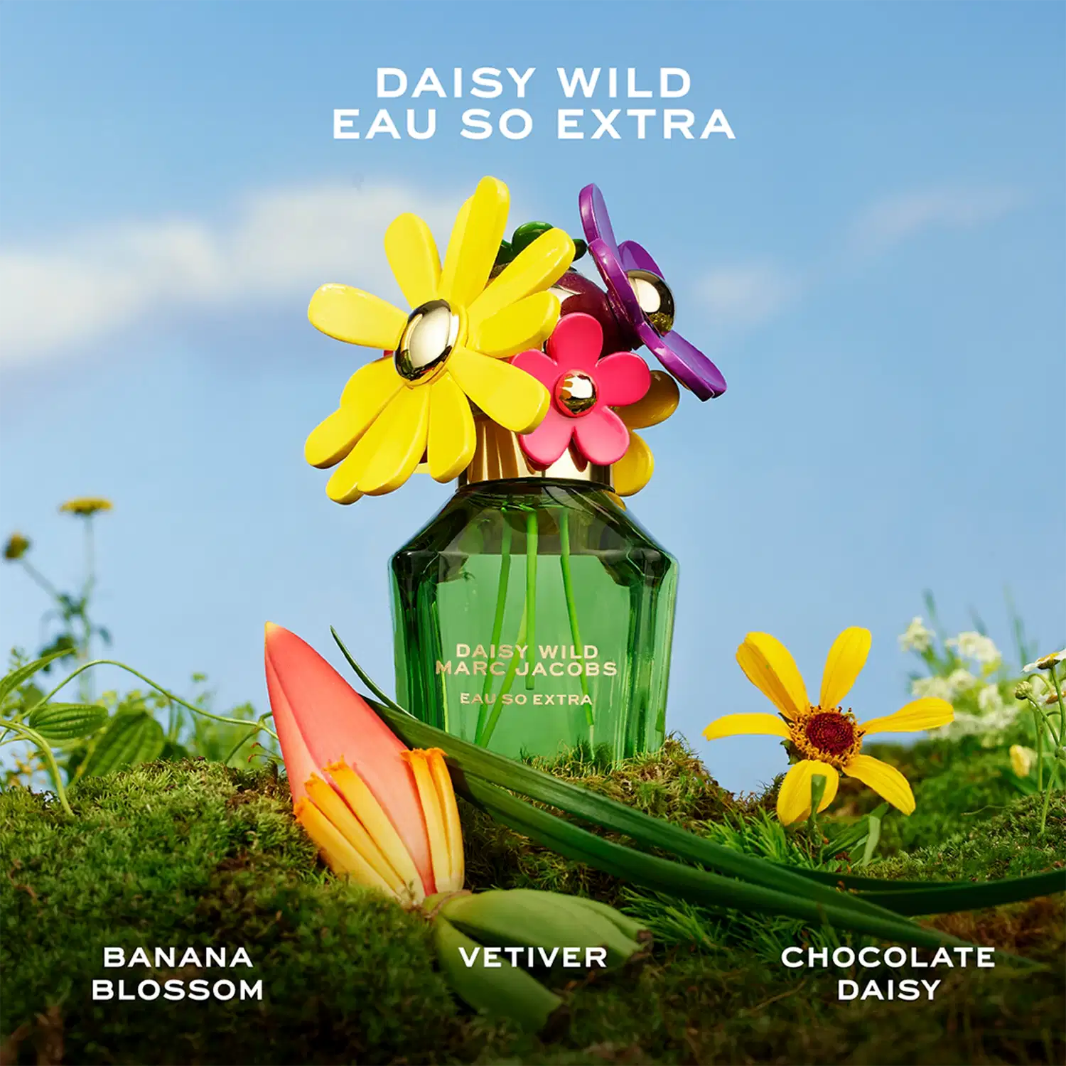 Perfume Feminino Daisy Wild Marc Jacobs Eau So Extra Eau de Parfum, 100ml.