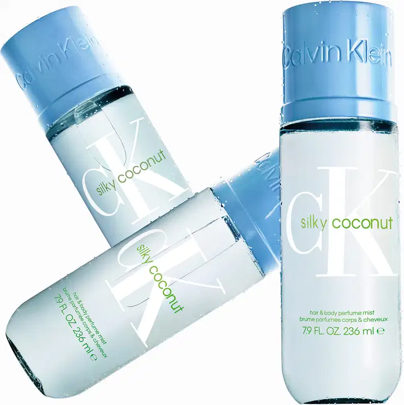 Spray Corporal Calvin Klein CK Silky Coconut Body Mist, 236ml.
