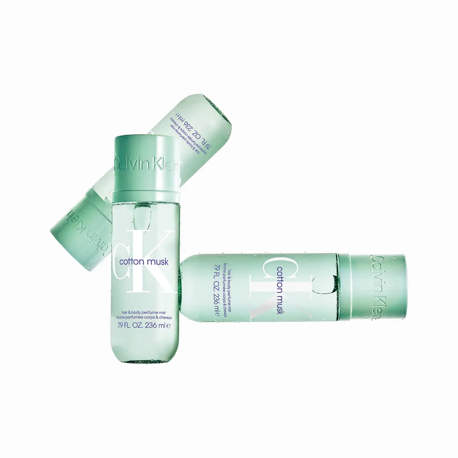 Spray Corporal e Capilar Calvin Klein CK Cotton Musk Body Mist, 236ml.