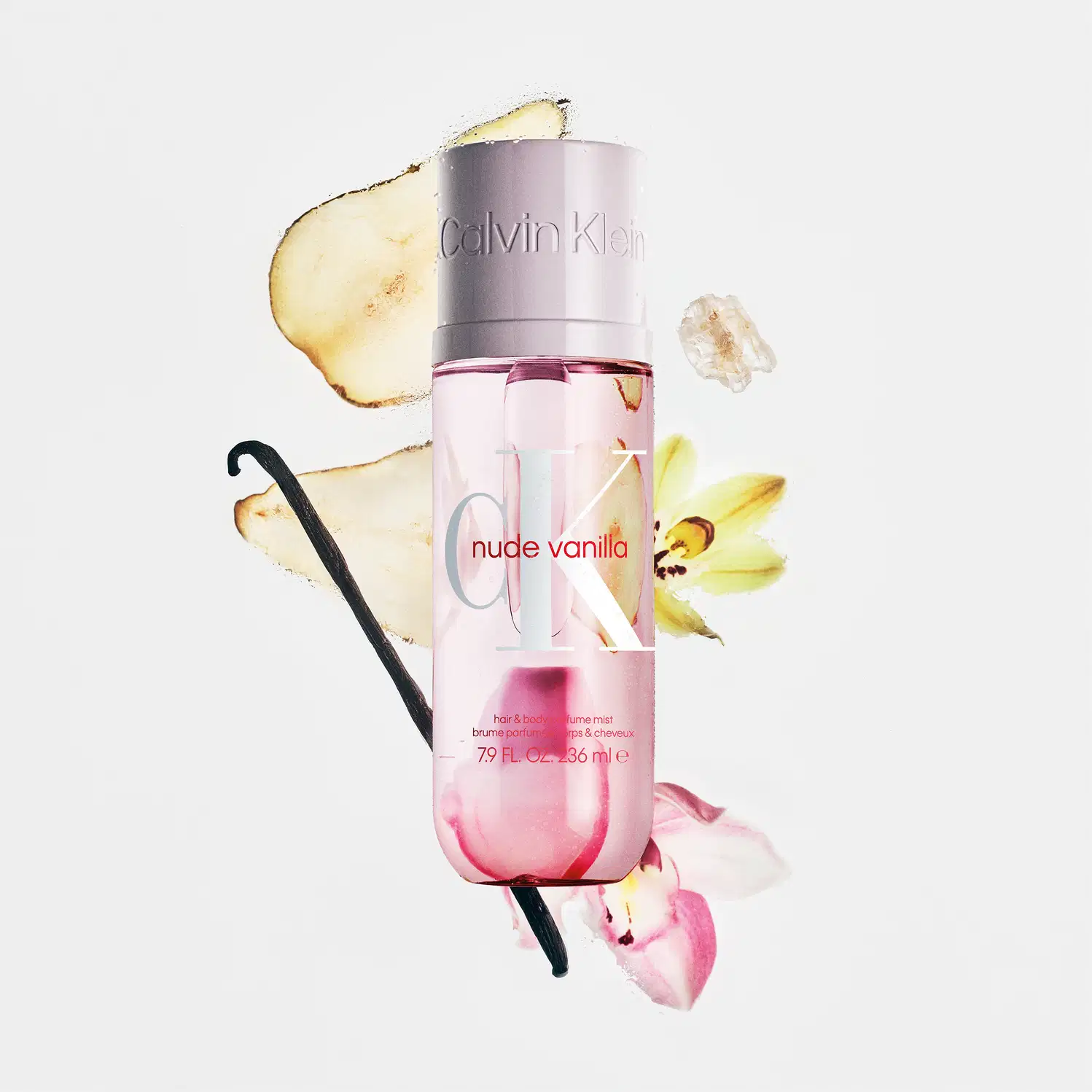 Spray Corporal e Capilar Calvin Klein CK Nude Vanilla Body Mist, 236ml.
