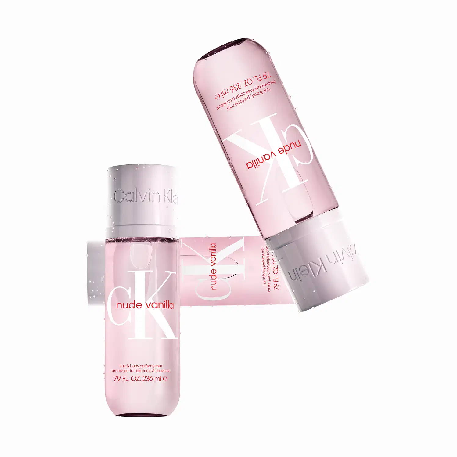 Spray Corporal e Capilar Calvin Klein CK Nude Vanilla Body Mist, 236ml.