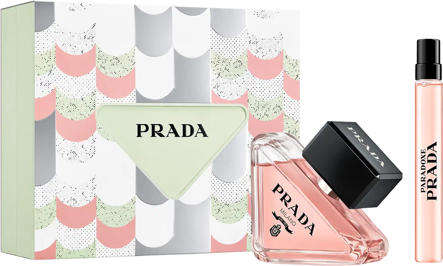Conjunto Paradoxe Prada Feminino, Eau de Parfum 50ml + Eau de Parfum 10ml.
