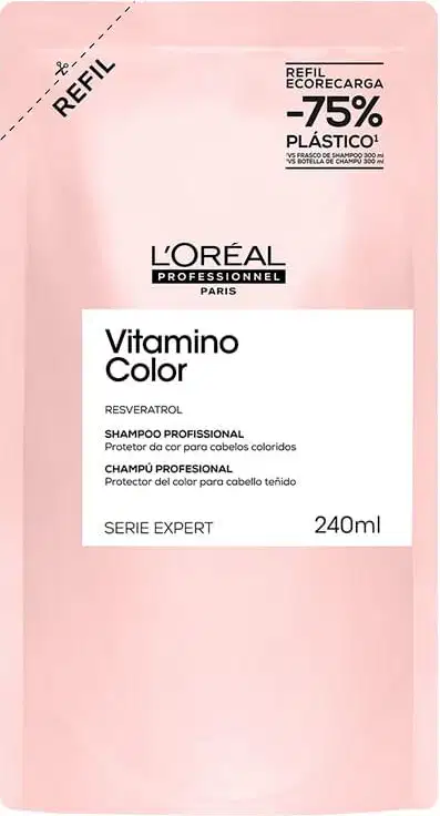Kit L'Oréal Professionnel Vitamino Color Trio Care Refil, 3 produtos.
