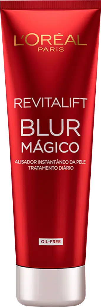 A imagem mostra o Primer Facial Revitalift Blur Mágico de L'Oréal Paris.