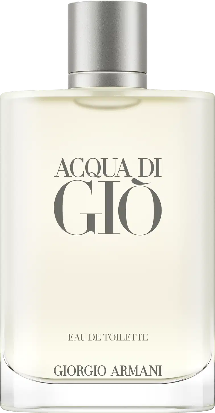 A imagem mostra o perfume importado masculino Acqua di Giò Pour Homme de Giorgio Armani.