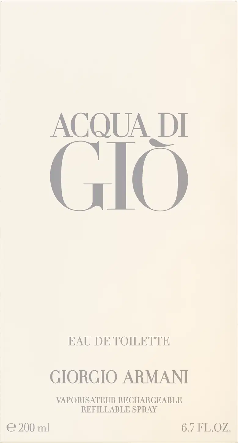 A imagem mostra o perfume importado masculino Acqua di Giò Pour Homme de Giorgio Armani.