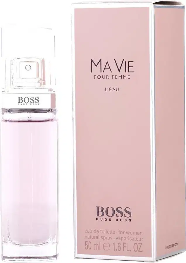 Perfume Importado Feminino Ma Vie Femme BOSS EDT, 50ml.