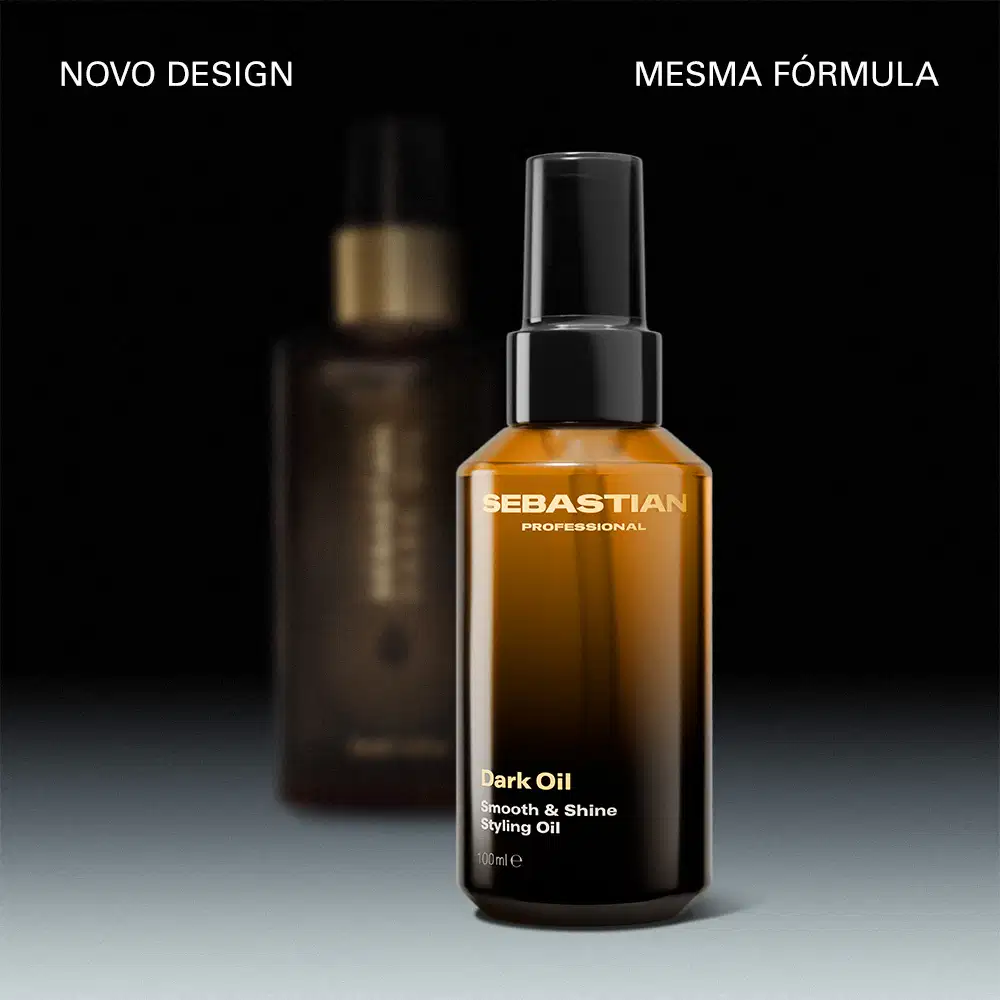 NOVO DESIGN
MESMA FÓRMULA
SEBASTIAN PROFESSIONAL
Dark Oil