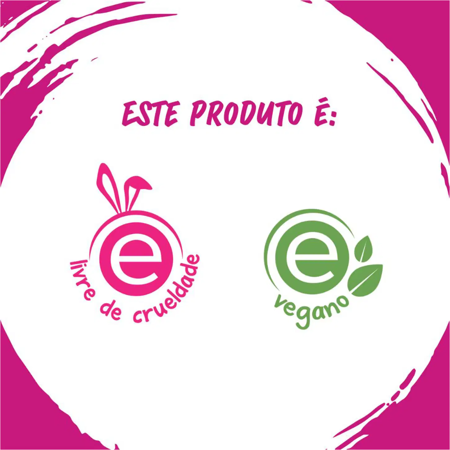 Vegano e cruelty free.