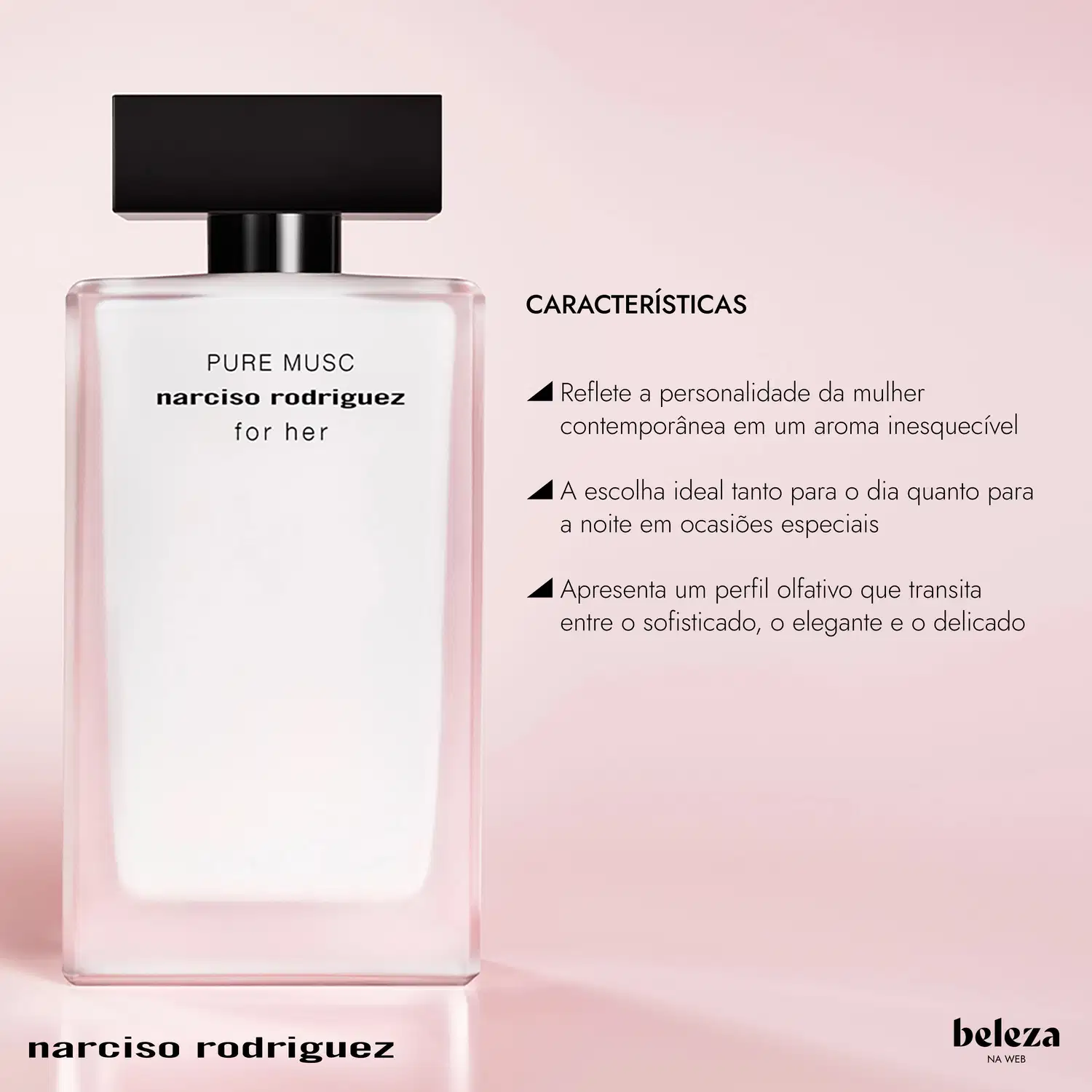 Perfume Feminino For Her Pure Musc Narciso Rodriguez EDP | Beleza