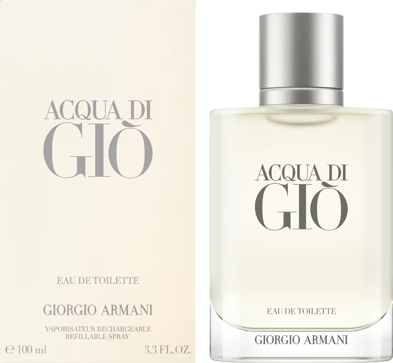 A imagem mostra o perfume importado masculino Acqua di Giò Pour Homme de Giorgio Armani.