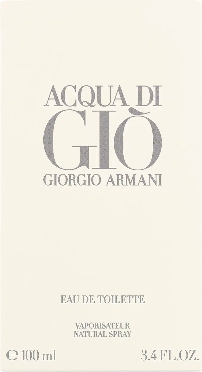 A imagem mostra o perfume importado masculino Acqua di Giò Pour Homme de Giorgio Armani.