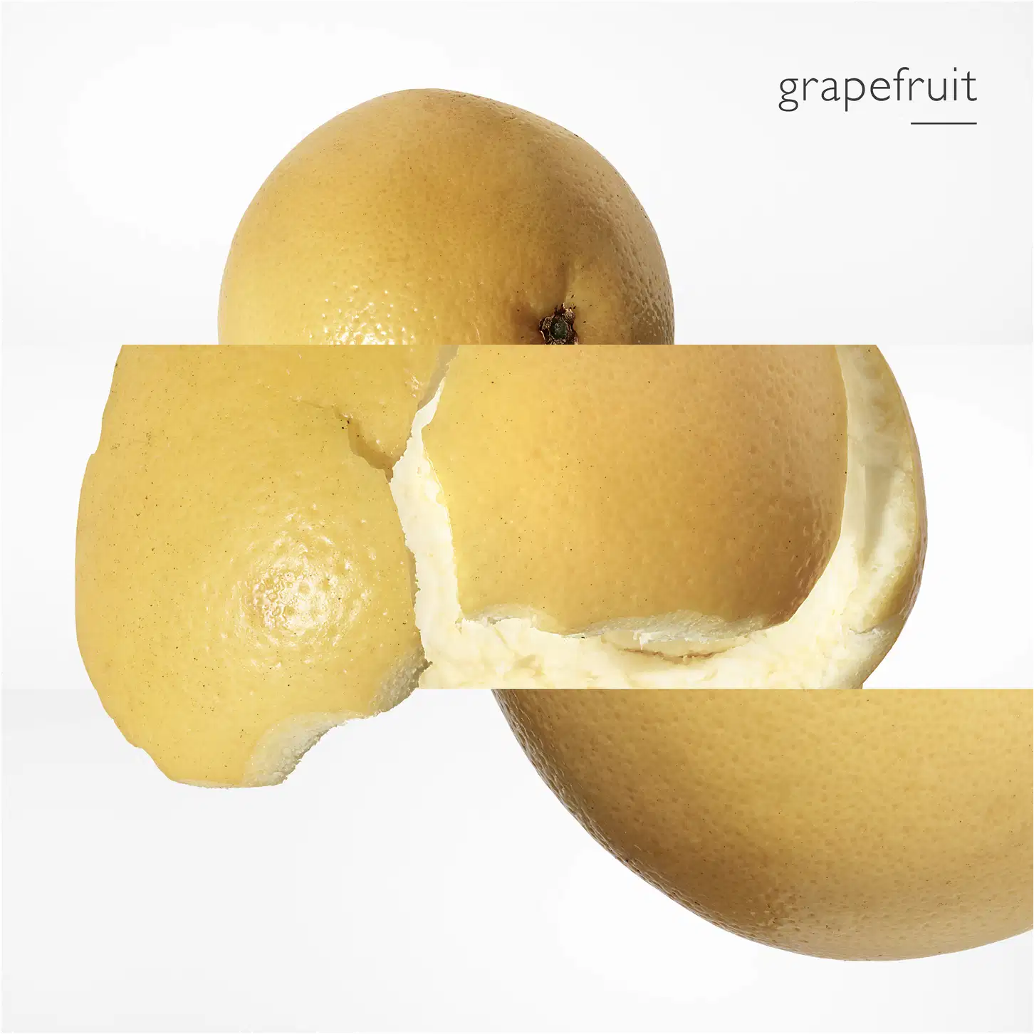 A imagem destaca a textura e a forma do fruto, com uma fatia revelando sua polpa suculenta. A descrição objetiva e concisa do produto sugere um contexto de beleza e bem-estar.