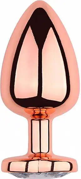Plug Anal Sexy Import Coração Joia P Rosé, 1 produto.