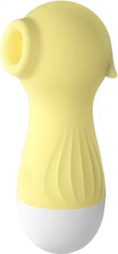 Sugador de Clitóris Sexy Import Pocotó Amarelo, 1 produto.