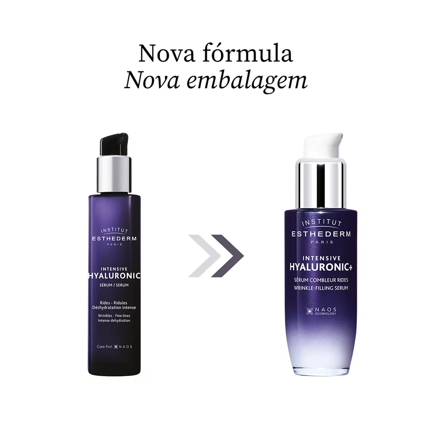 Nova fórmula, nova embalagem