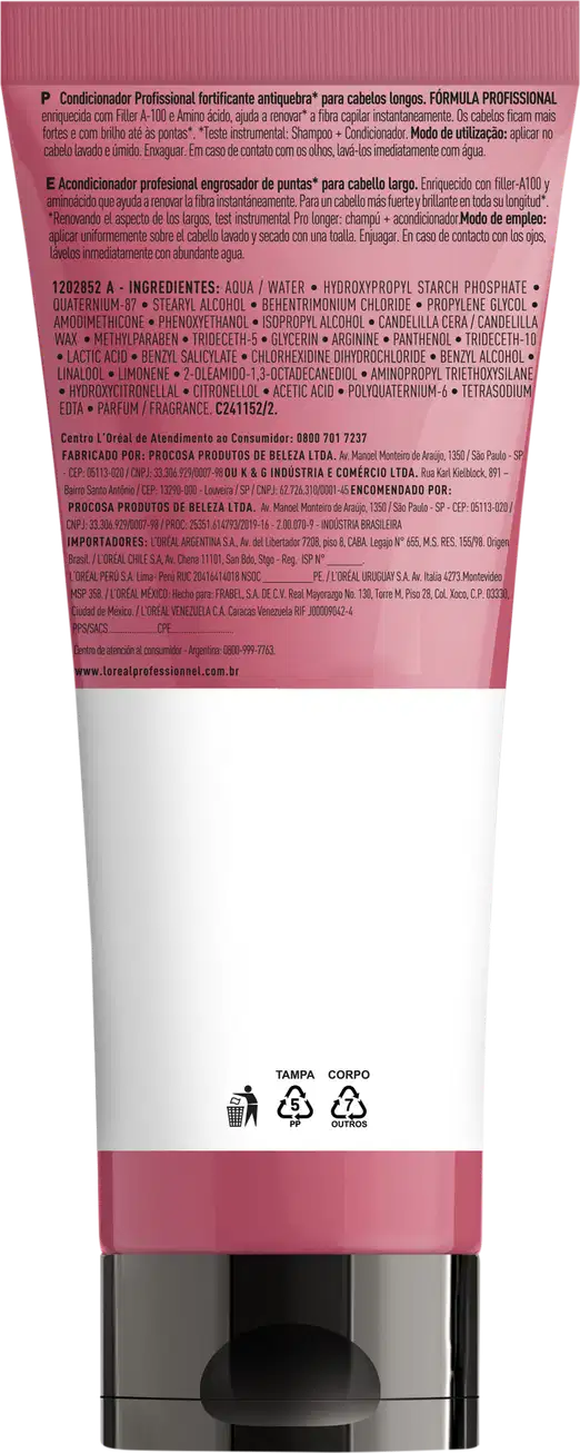 Condicionador L'Oréal Professionnel Pro Longer, 200ml.