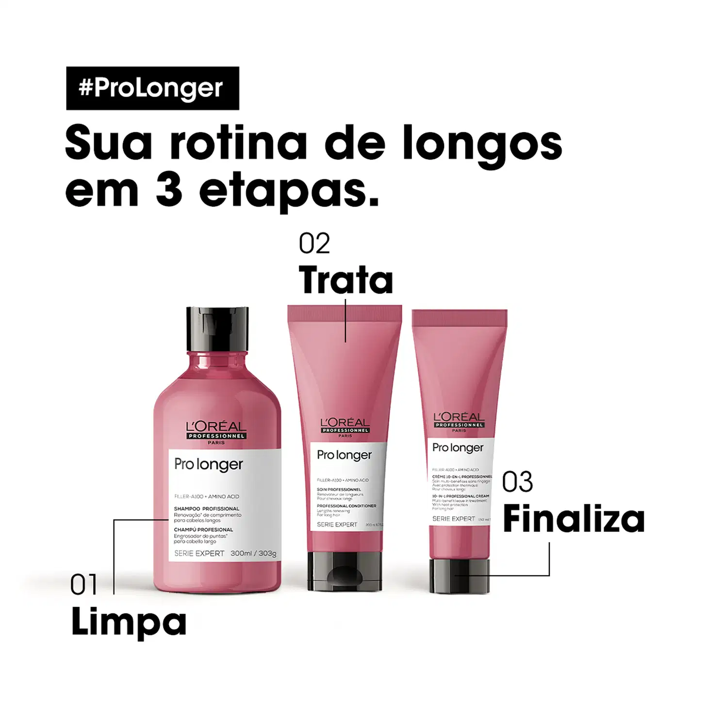Condicionador L'Oréal Professionnel Pro Longer, 200ml.
