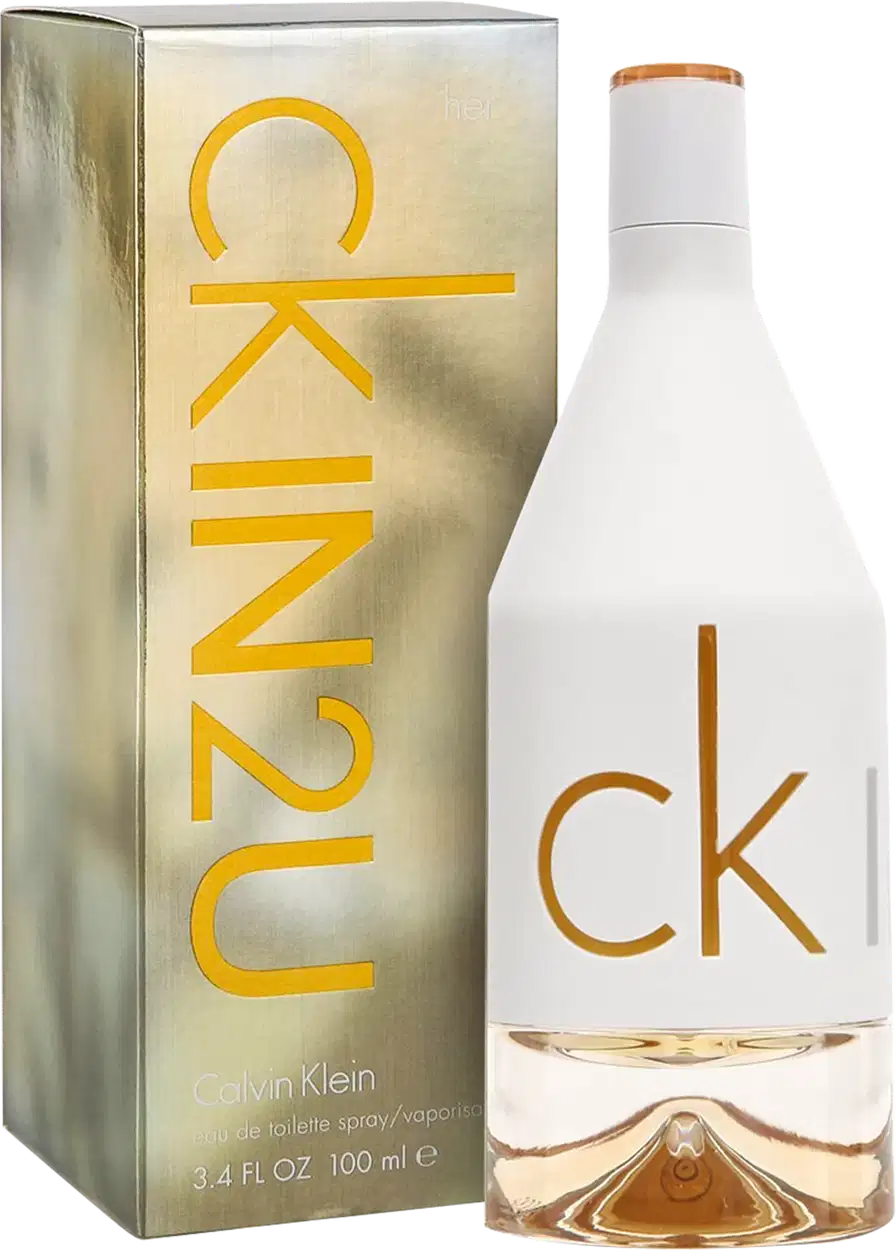 Perfume feminino CK in2U For Her de Calvin Klein.
