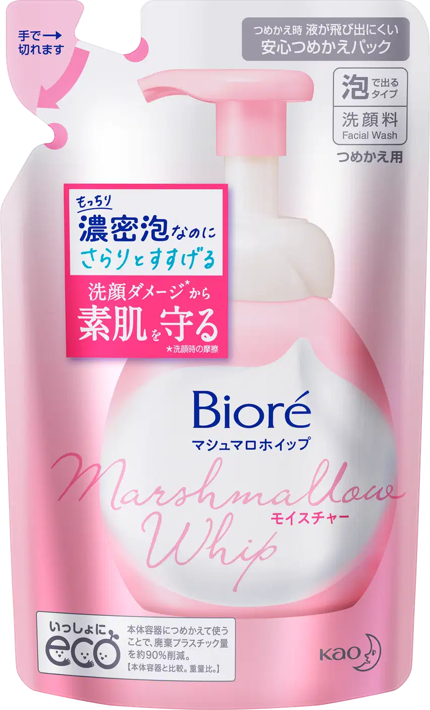 Bioré Marshmallow Whip Facial Cleansing Moisture Refil - Sabonete Facial 130ml