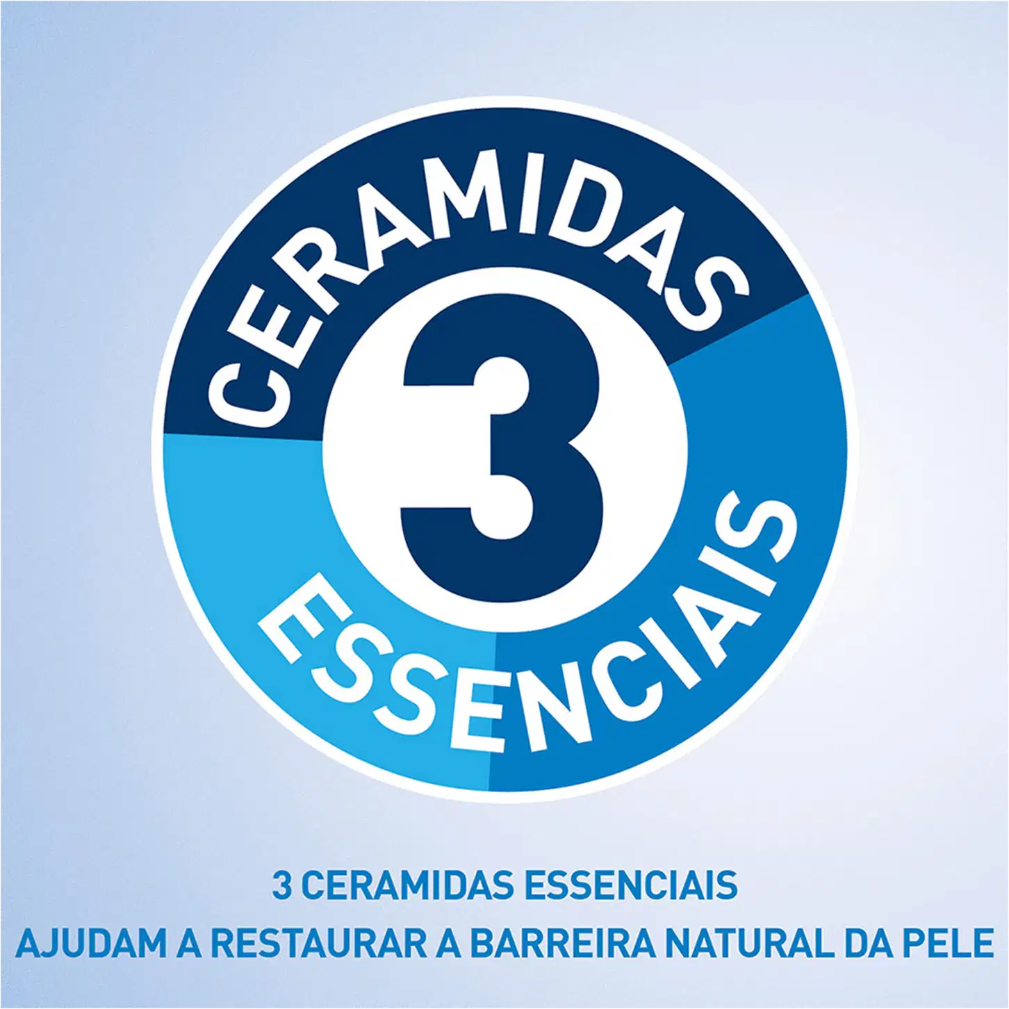Frasco de loção de limpeza hidratante da marca CeraVe, com embalagem branca e verde, contendo 473 ml do produto. O rótulo destaca que o produto é desenvolvido com dermatologistas e contém 3 ceramidas essenciais e ácido hialurônico.