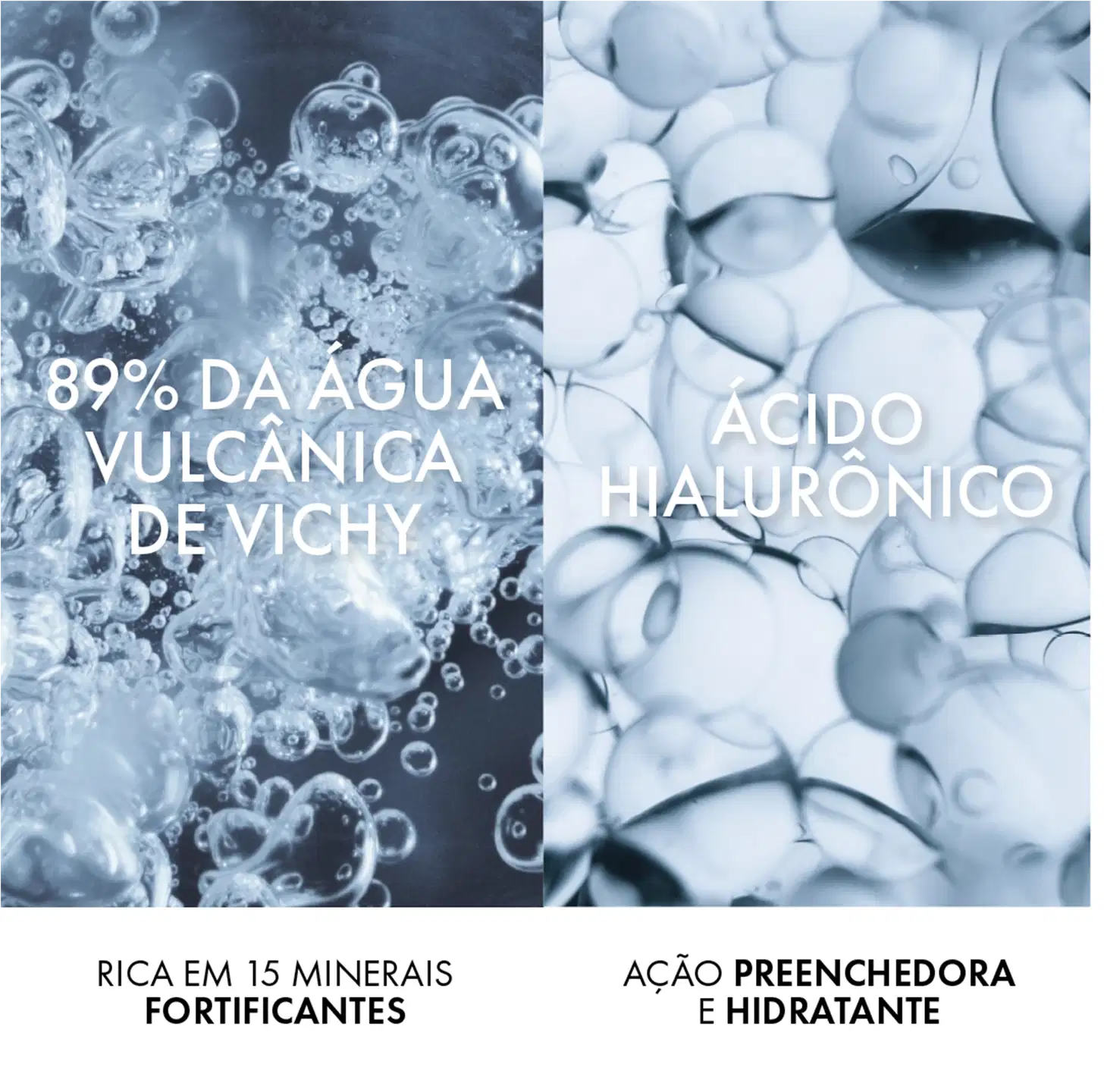 A imagem mostra o Hidratante Facial Vichy Minéral 89.