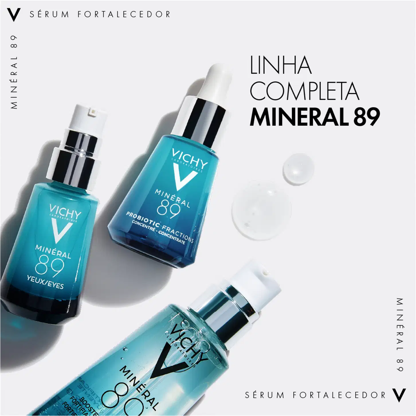 A imagem mostra o Hidratante Facial Vichy Minéral 89.