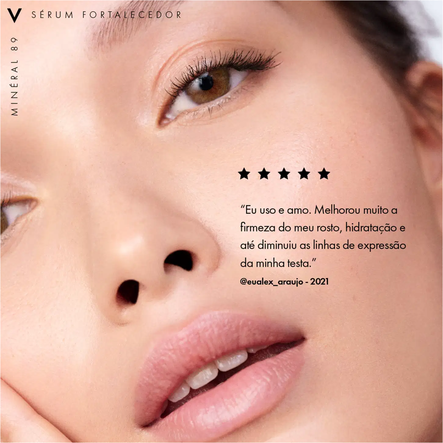A imagem mostra o Hidratante Facial Vichy Minéral 89.