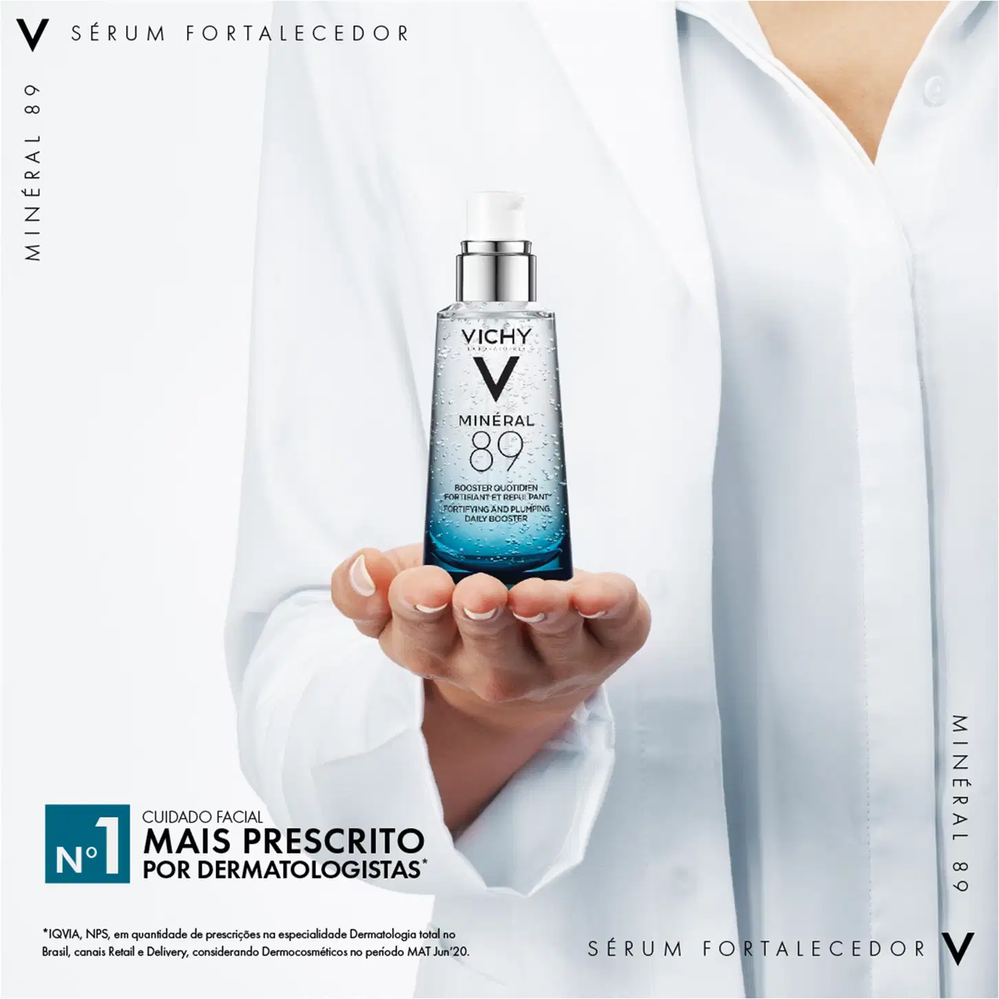 A imagem mostra o Hidratante Facial Vichy Minéral 89.