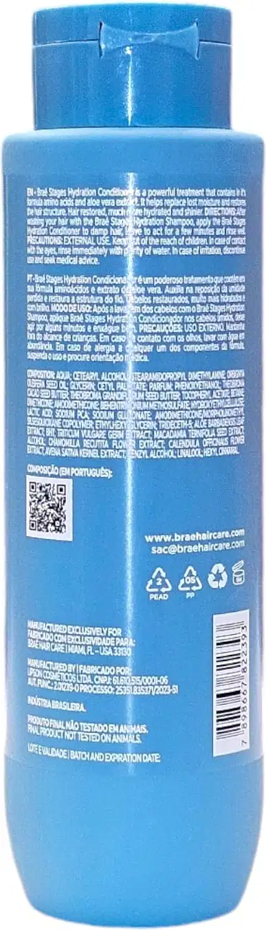 Kit Braé Stages Hydration Home Care, 2 produtos.