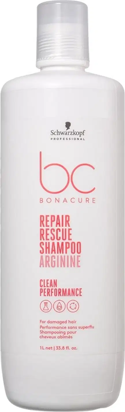 Kit Schwarzkopf Professional BC Bonacure Clean Performance Repair Rescue Power Salon, 2 produtos.