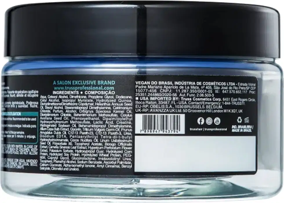Kit TRUSS Miracle Power Care, 6 produtos.