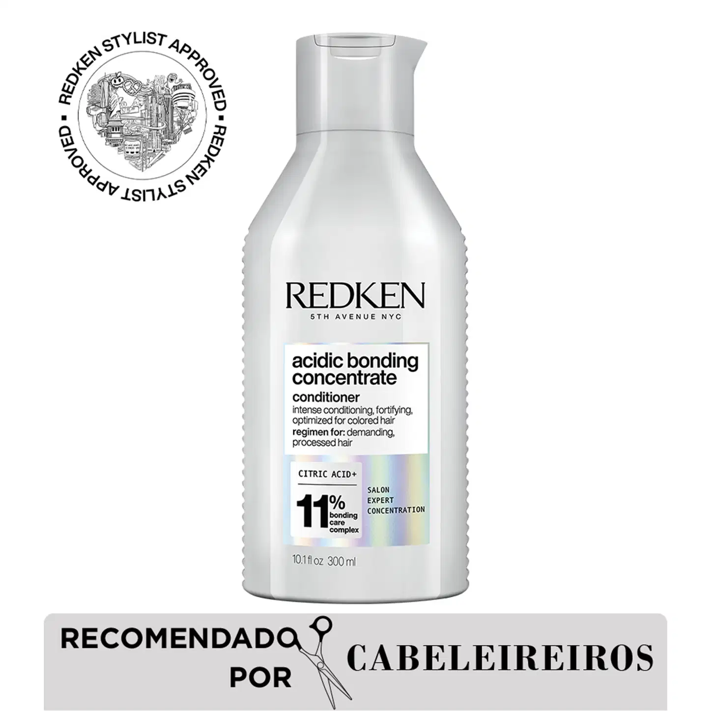 Recomendado por cabeleireiros.