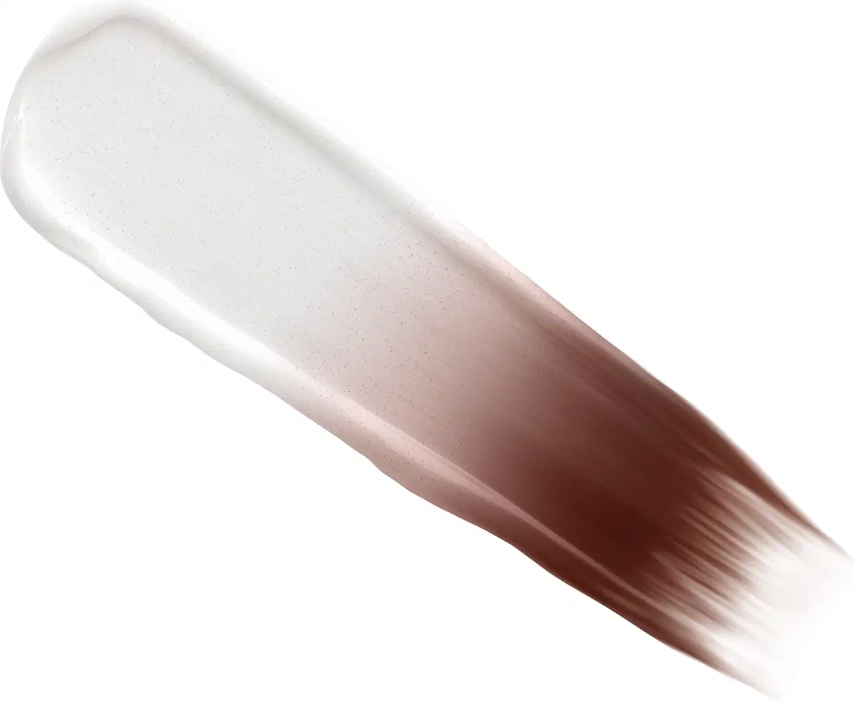 o BB Cream Multiprotetor FPS 40 da marca Make B. Sense na cor 4 inicialmente tem uma textura cremosa e branca e, à medida que ele se espalha na pele, vai adquirindo a tonalidade do seu rosto.