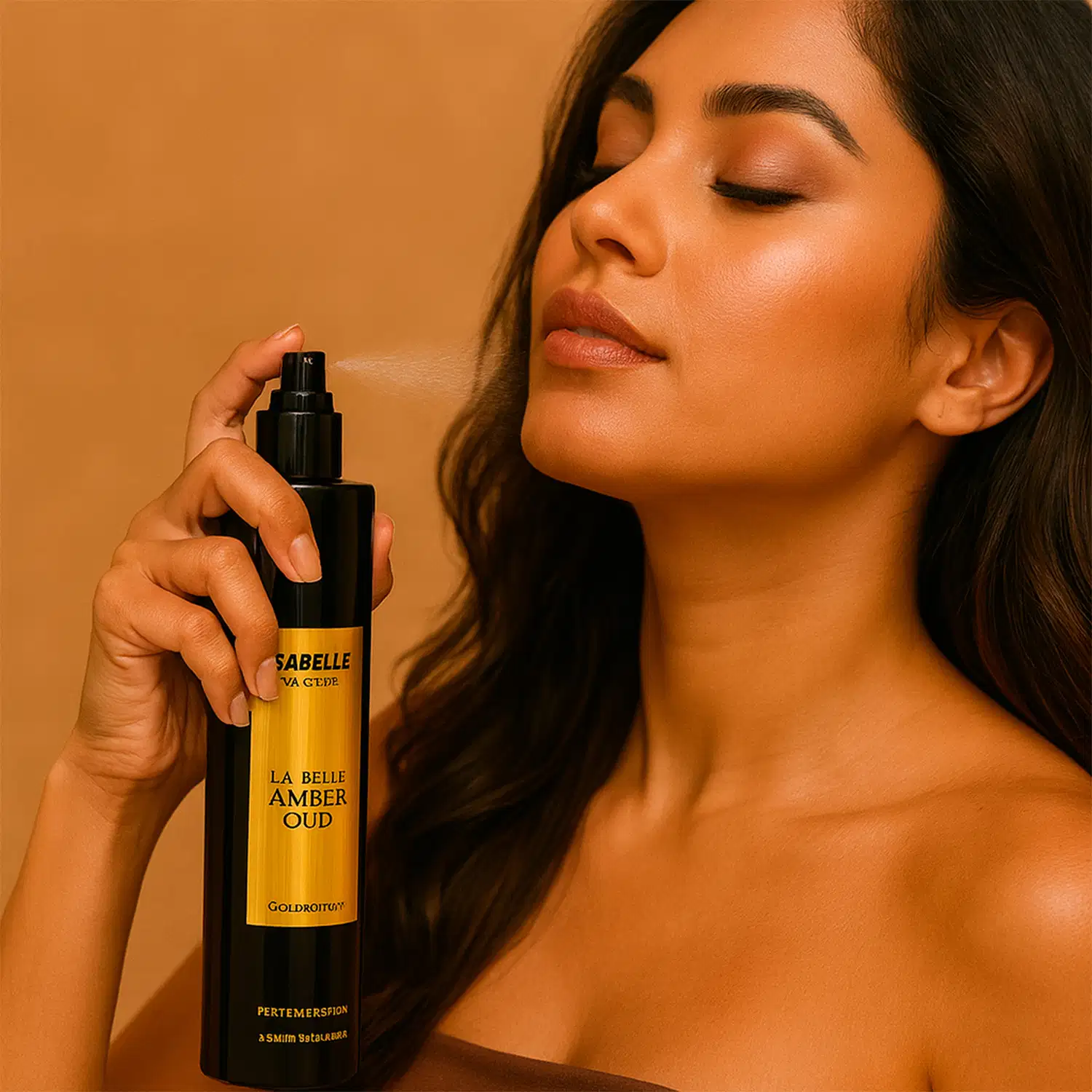Body Splash Isabelle La Belle La Belle Amber Oud, 300ml.