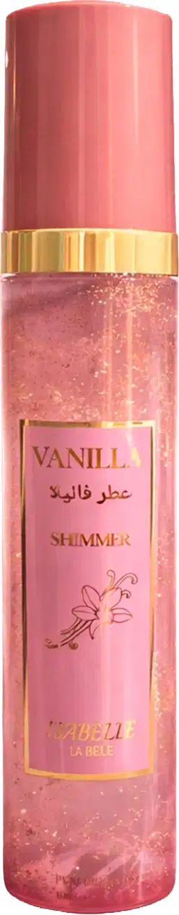 Body Splash Isabelle La Belle Shimmer Vanilla, 300ml.