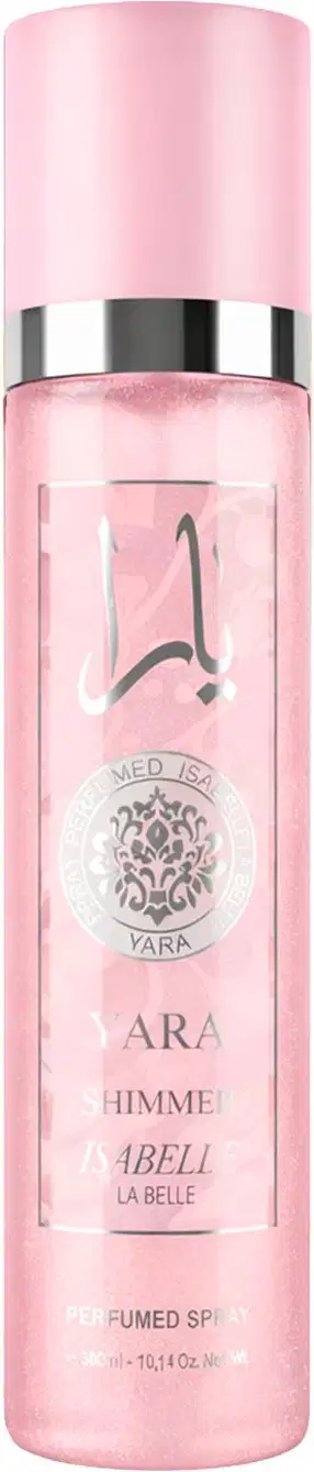 Body Splash Isabelle La Belle Shimmer Yara Rose, 300ml.