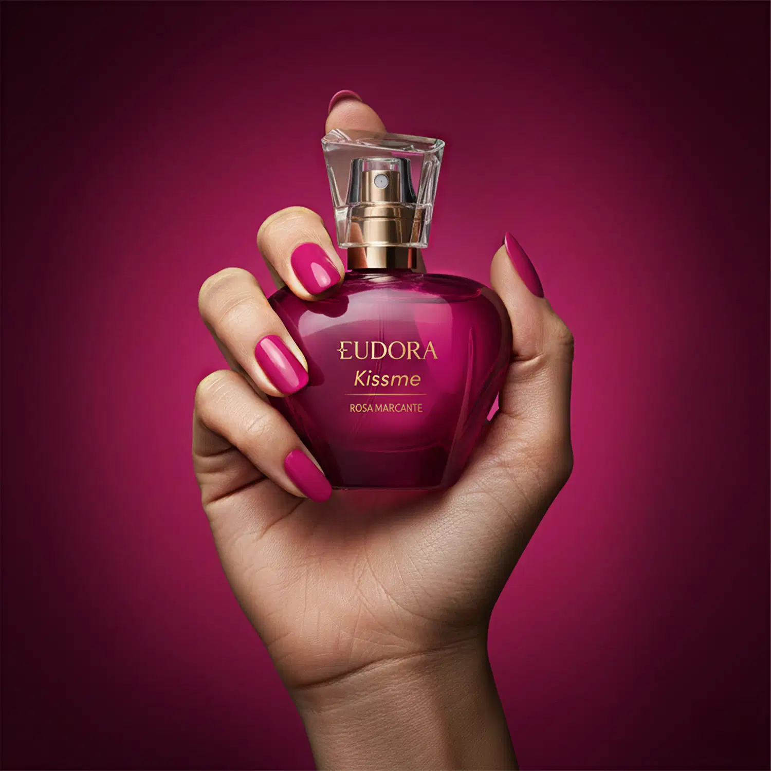 Kiss Me Rosa Marcante Colônia Desodorante 50ml | Eudora