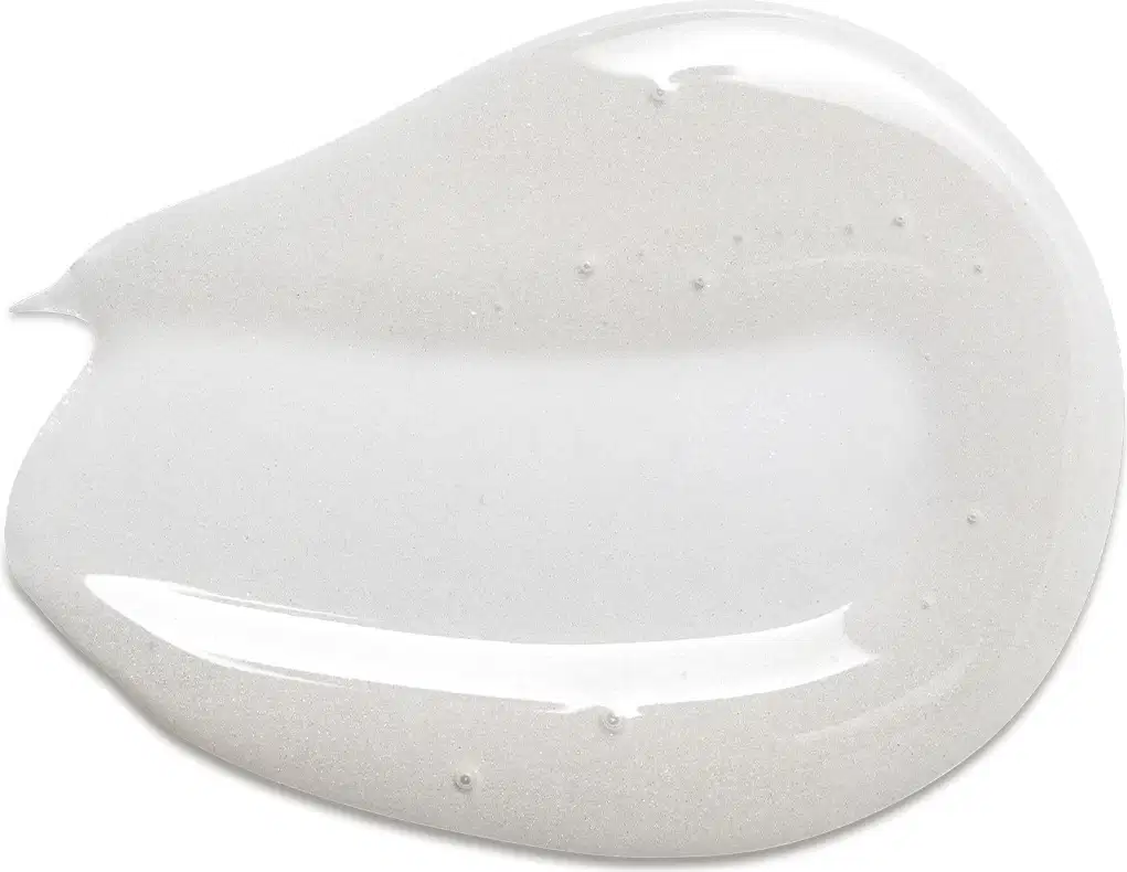Textura cremosa e suave, com aparência translúcida e brilhante. Consistência gelatinosa e levemente viscosa, típica de produtos de beleza da marca Siàge.