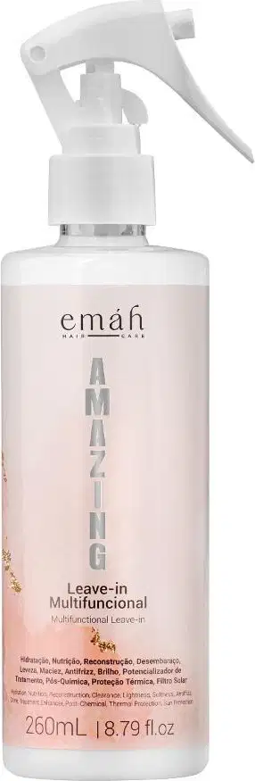 Kit Emáh Hair Care Amazing Trio Glow Multifuncional, 3 produtos.