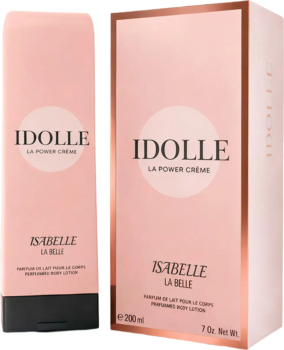 Loção Hidratante Corporal Isabelle La Belle Idolle La Power Crême, 200ml.