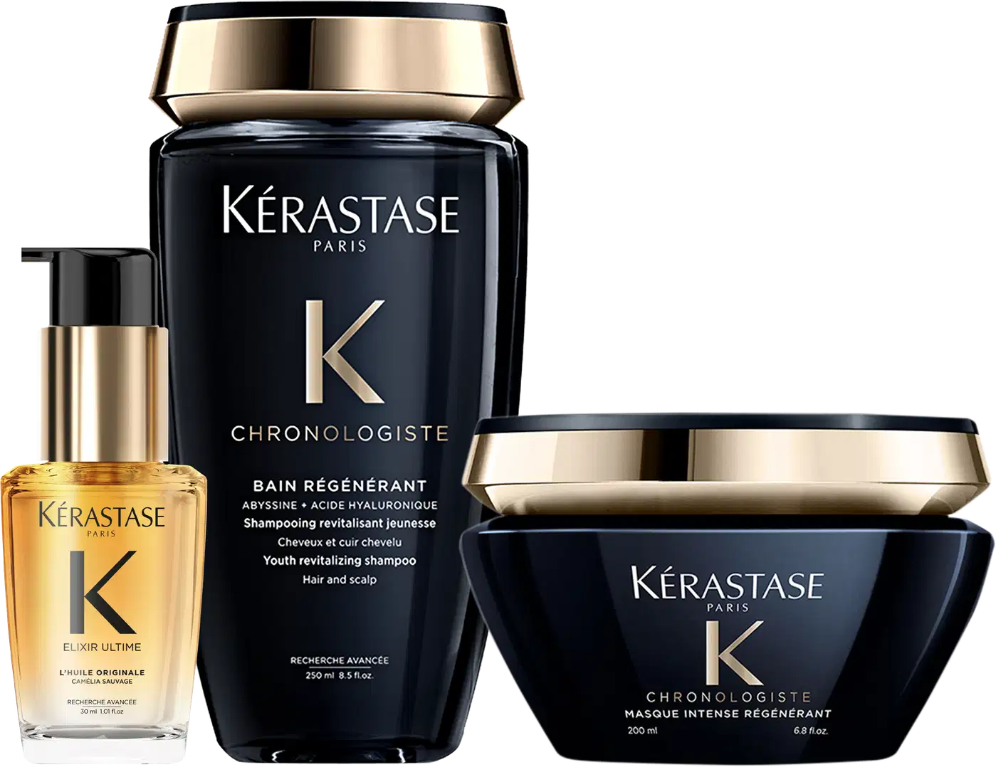 Kit Kérastase Chronologiste Elixir Ultime L'Huile Originale Travel