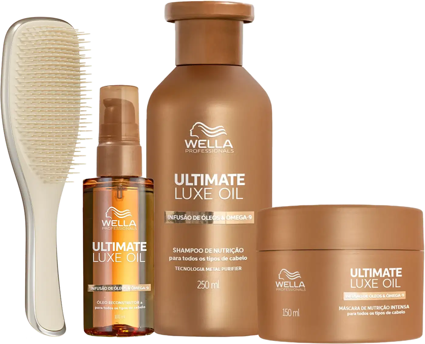 Kit Beleza na Web Cuidado e Nutrição, 4 produtos.