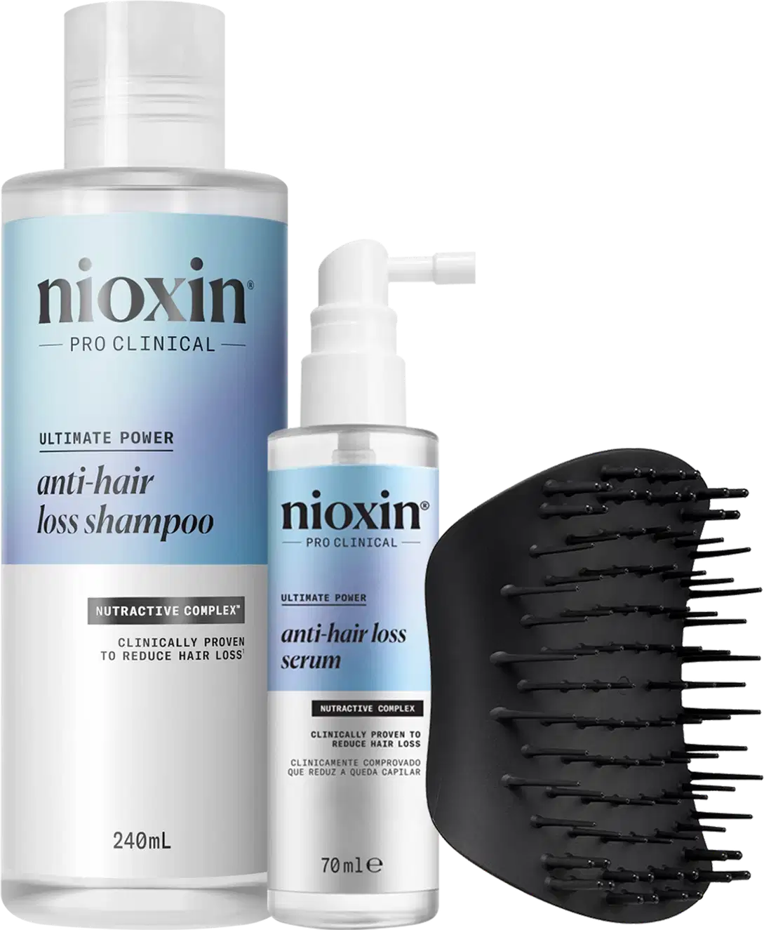 Kit Beleza na Web Cuidado da Raiz às Pontas, 3 produtos.