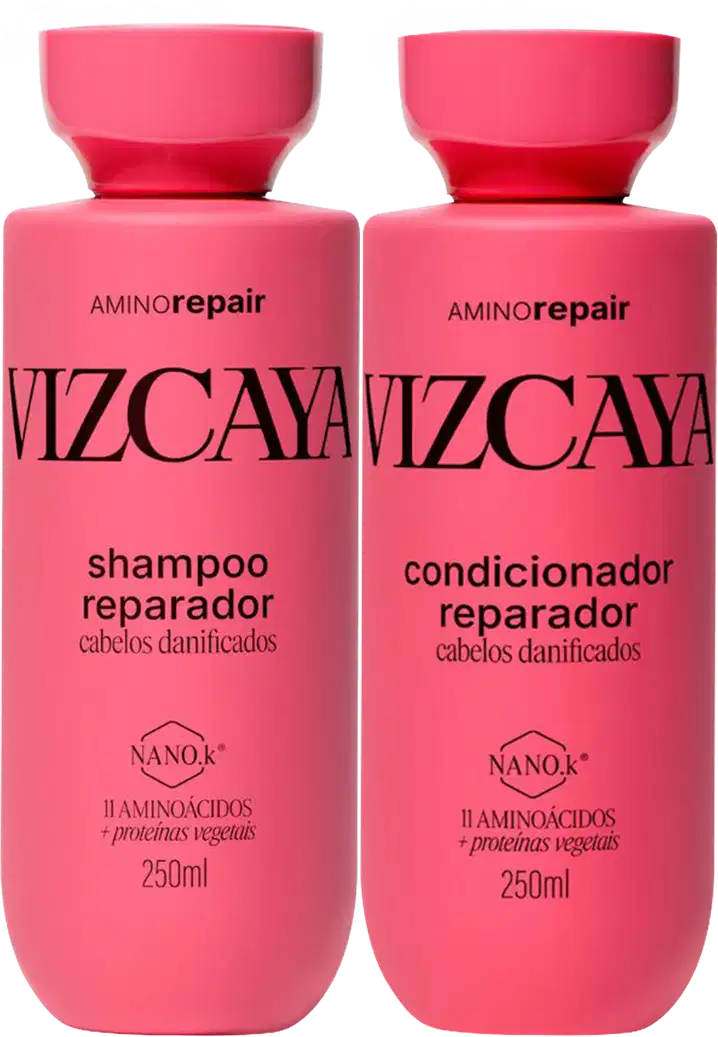 Kit Vizcaya Amino Repair Duo Basic: 2 produtos.
