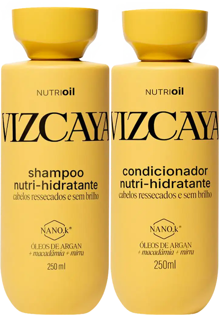 Kit Vizcaya Nutri Oil Duo Basic, 2 produtos.