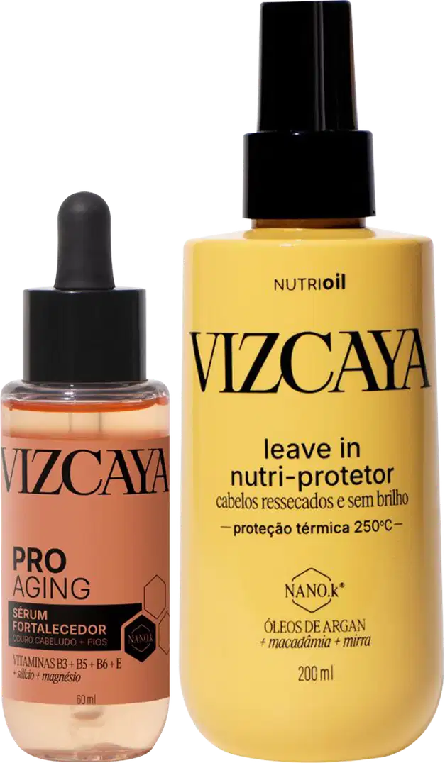 Kit Vizcaya Nutrição e Crescimento, 2 Produtos.