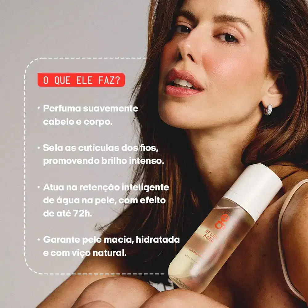 # Descrição da Textura

Textura fluida e luminosa com acabamento perolado. Consistência leve e translúcida em tons rose gold, proporcionando brilho intenso e uniforme na aplicação.