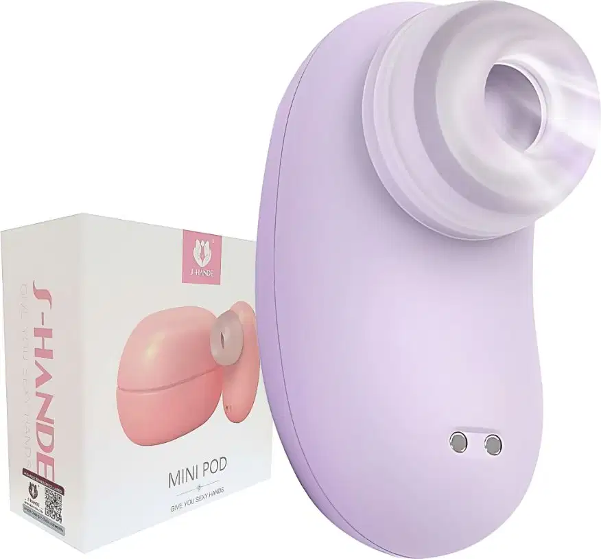 Sugador Clitoriano S-Hande Mini Pod Lilás, 1 produto.