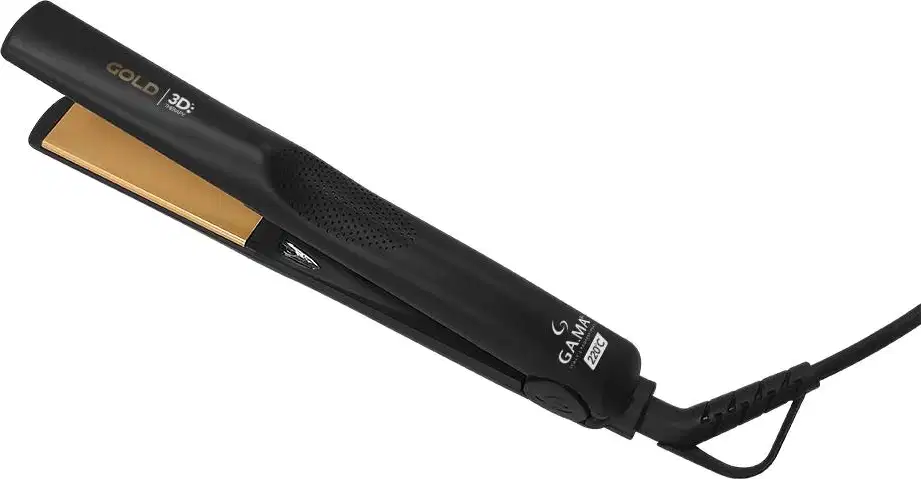 Prancha de Cabelo Gold Ion Bivolt, da marca GA.MA Italy.